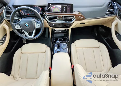 2022 BMW X3 Sdrive30I из США, поврежденный, VIN 5UX43DP00N9M83187